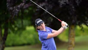 Castletroy's Chloe Ryan in foursomes action for Ireland at Home Internationals