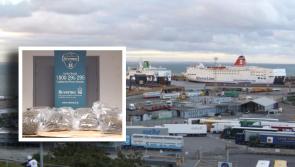 Man (20s) arrested after huge €268k haul of cannabis uncovered arriving at Irish port