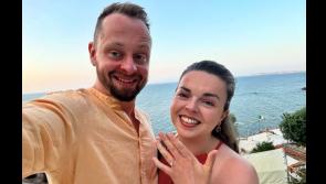 Musical match: Engagement notes ring out for Hermitage Green drummer and local harpist