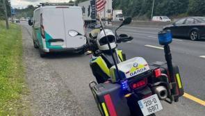 'Crazy behaviour':  Van driver caught 'swerving' in rush-hour traffic was using two phones