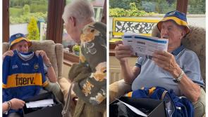 WATCH: Special moment Irish grandad left speechless by surprise All-Ireland final tickets