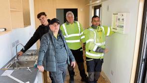 Limerick social enterprise training builders for future in modular housing