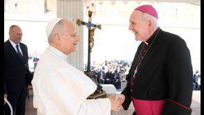 Bishop of Limerick concelebrates Mass with Pope Leo in Rome