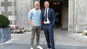 Former England star hits the greens with his woods in Adare