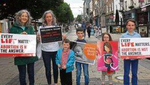 Protest rally in Limerick as abortion figures are revealed