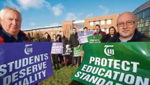 Lunchtime protests take place in Limerick over teacher pay inequality
