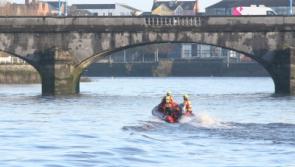 Emergency crews respond to reports of person entering the river Shannon in Limerick