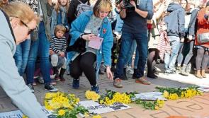 WATCH:  Limerick rally hears victims of sexual violence should 'not be discouraged'