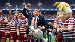 Late Challenge Cup triumph not sinking in for victorious Wigan coach Matt Peet