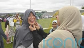 Sinn Fein's Michelle O&rsquo;Neill calls for rainbow of cultures as she attends Eid celebration