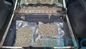 Two men arrested after 300,000 euro cannabis haul