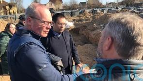 Simon Coveney on visit to Ukraine to show Ireland&rsquo;s support