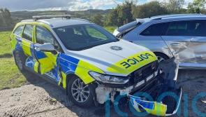 NI man accused of ramming police cars with tractor charged with attempted murder