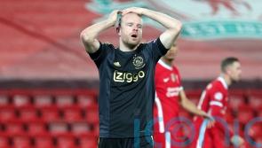 Davy Klaassen left bleeding after being struck by an object in Dutch Cup tie