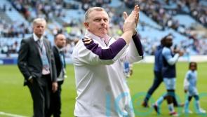 Mark Robins toasts &lsquo;a special day&rsquo; as Coventry win to boost their play-off hopes