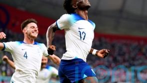 Bukayo Saka keen to improve after winning England men&rsquo;s player of the year again
