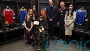 Rob Burrow and Kevin Sinfield presented with CBEs by Prince of Wales in Leeds