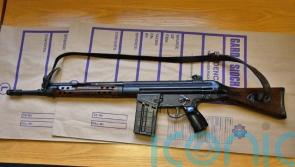 Three men charged after seizure of guns and ammunition