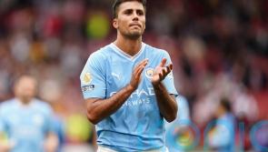 No letting up: Rodri knows a slip could be costly for Manchester City