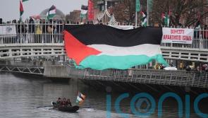 Hundreds take part in Dublin vigil to show support for Palestinian journalists