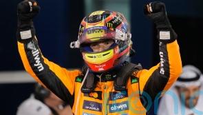 Oscar Piastri eases to victory in Bahrain as Lando Norris battles back for third