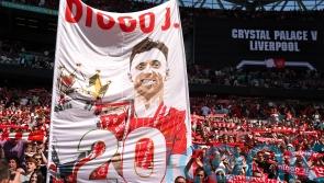 Minute&rsquo;s silence for Diogo Jota cut short at Wembley ahead of Community Shield