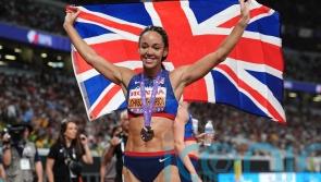 Katarina Johnson-Thompson shares heptathlon bronze medal at World Championships