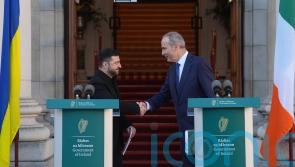 Ireland will back Ukraine &lsquo;for as long as it takes&rsquo;, Martin tells Zelensky