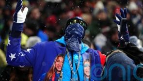 Snoop Dogg watches as Chloe Kim misses out on snowboard history
