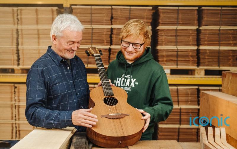 Imagine winning this! Ed Sheeran donates unique guitar for charity raffle
