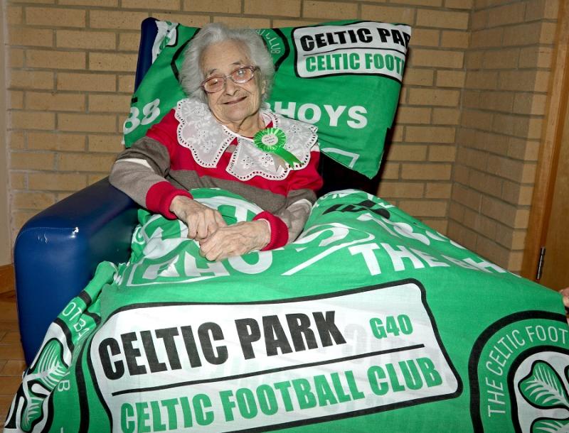 Ireland's oldest Celtic fan celebrates 106th birthday