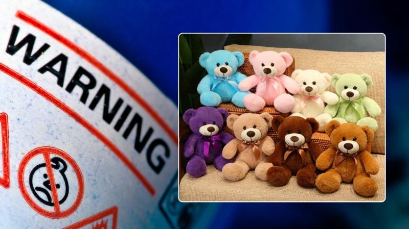 ALERT: Warning issued amid recall of children's teddy bears sold on TEMU due to choking risk