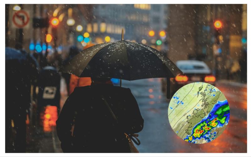 Met &Eacute;ireann issues nine hour weather warning for nine counties across Ireland