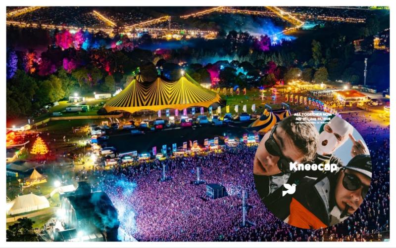 Kneecap announced as first headliner for 'phenomenal' All Together Now festival in 2026