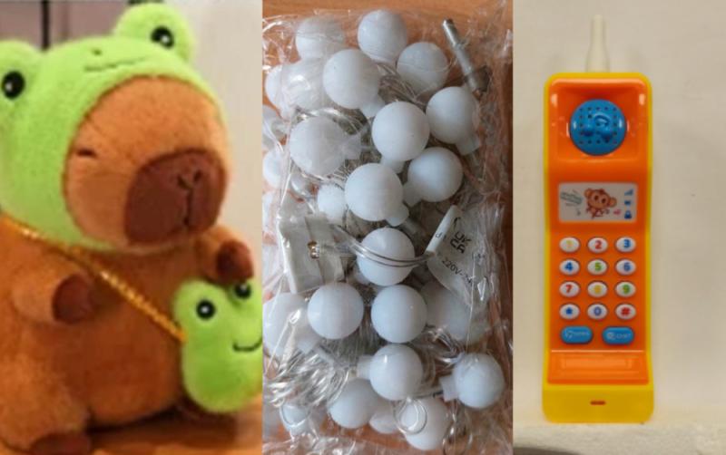 Seven items recalled from Shein and Temu this week due to 'choking,' 'fire,' or 'strangulation' risks