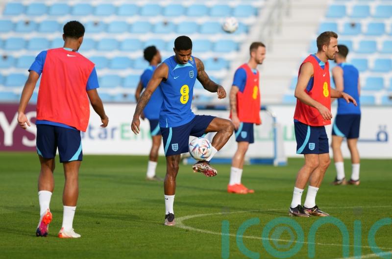 England squad all train on Thursday as Gareth Southgate faces selection headache