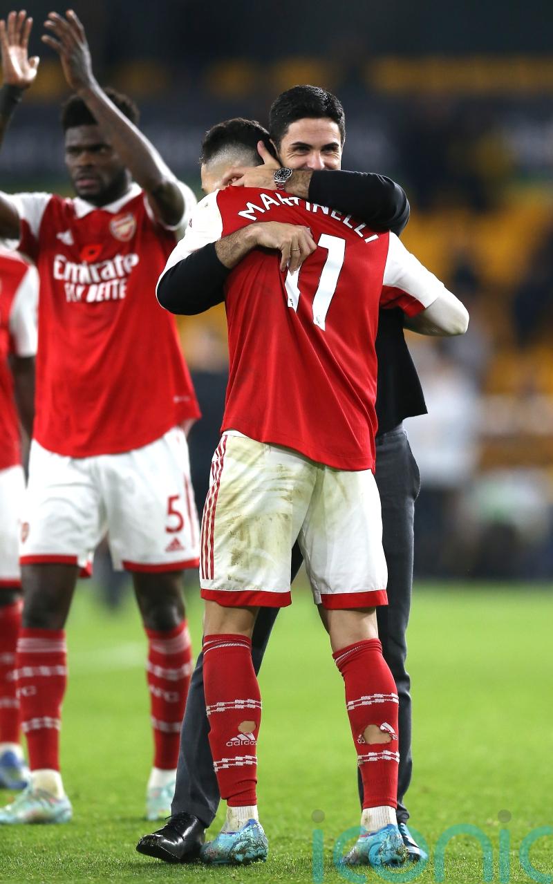 Mikel Arteta hopes other Arsenal players follow Gabriel Martinelli&rsquo;s lead