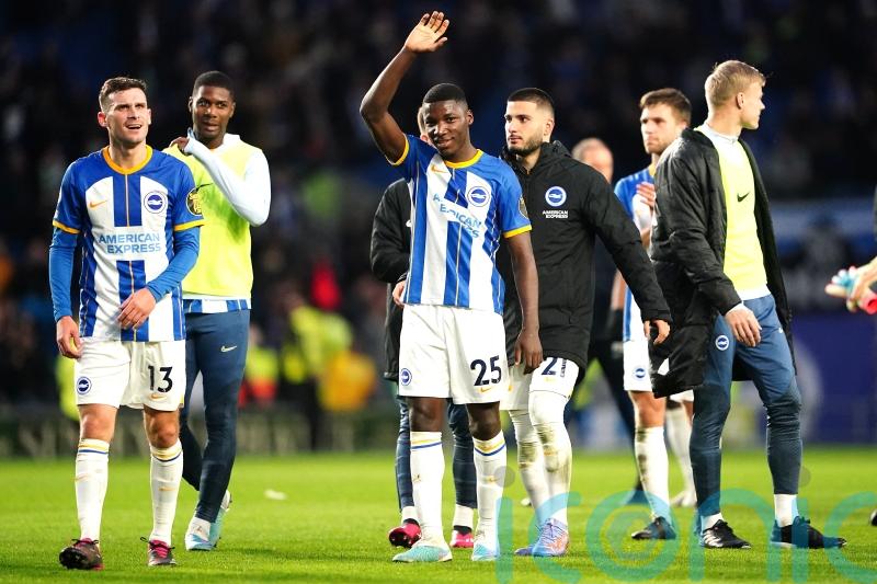 Roberto De Zerbi happy with Moises Caicedo support from Brighton fans