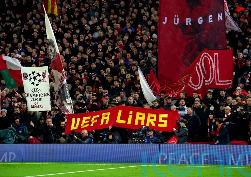 Liverpool fans vent their fury at UEFA ahead of Real Madrid clash