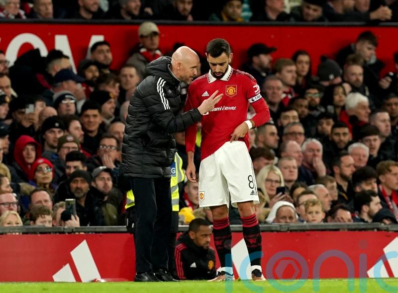 Erik ten Hag sticking with Bruno Fernandes as captain despite Anfield debacle