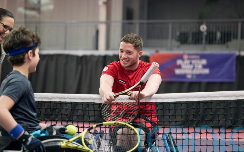 Alfie Hewett excited to keep inspiring disabled people to take up tennis