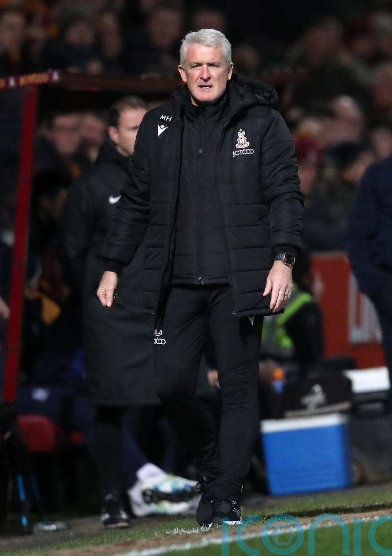 Mark Hughes admits Bradford&rsquo;s finishing let them down in loss at Swindon