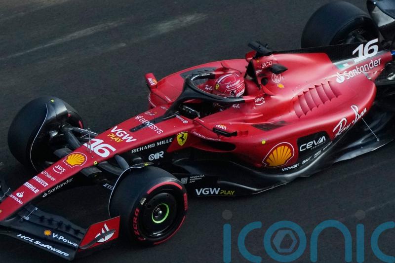 Charles Leclerc seals double pole in Azerbaijan despite late crash