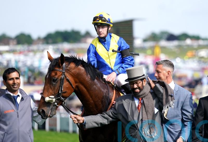 &lsquo;All good&rsquo; with Desert Crown, as Derby winner resumes cantering duties