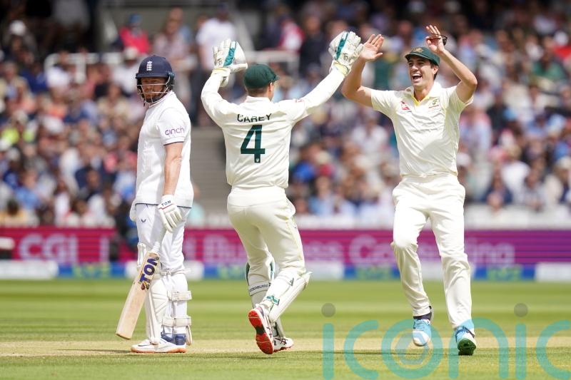 Jonny Bairstow falls in controversial circumstances in England chase