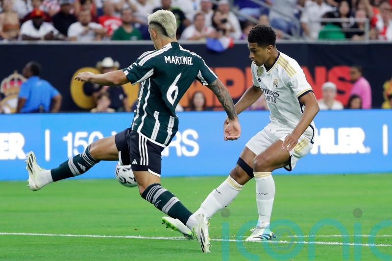 Jude Bellingham scores in Real Madrid&rsquo;s 2-0 win over Manchester United