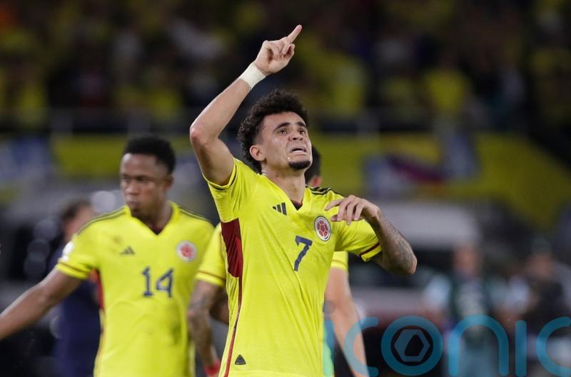 Luis Diaz scores twice in front of released father as Colombia stun Brazil