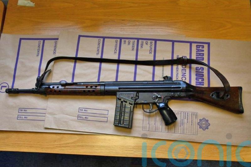 Three men charged after seizure of guns and ammunition