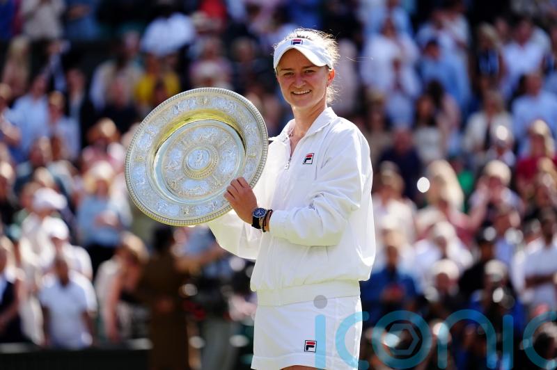 Barbora Krejcikova follows in mentor Jana Novotna&rsquo;s footsteps with Wimbledon win