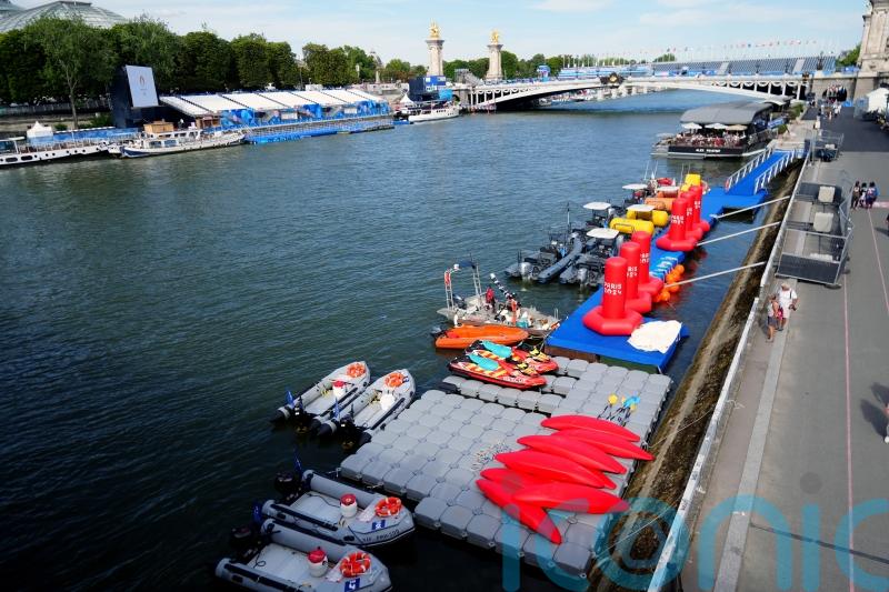 Olympic triathlon under way after days of Seine water quality concerns